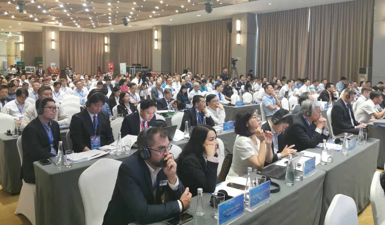 Hội nghị thu hút đông đảo cáctổ chức quốc tế, các chuyên gia, nhà khoa học tham gia. (Ảnh: Công Hoan)