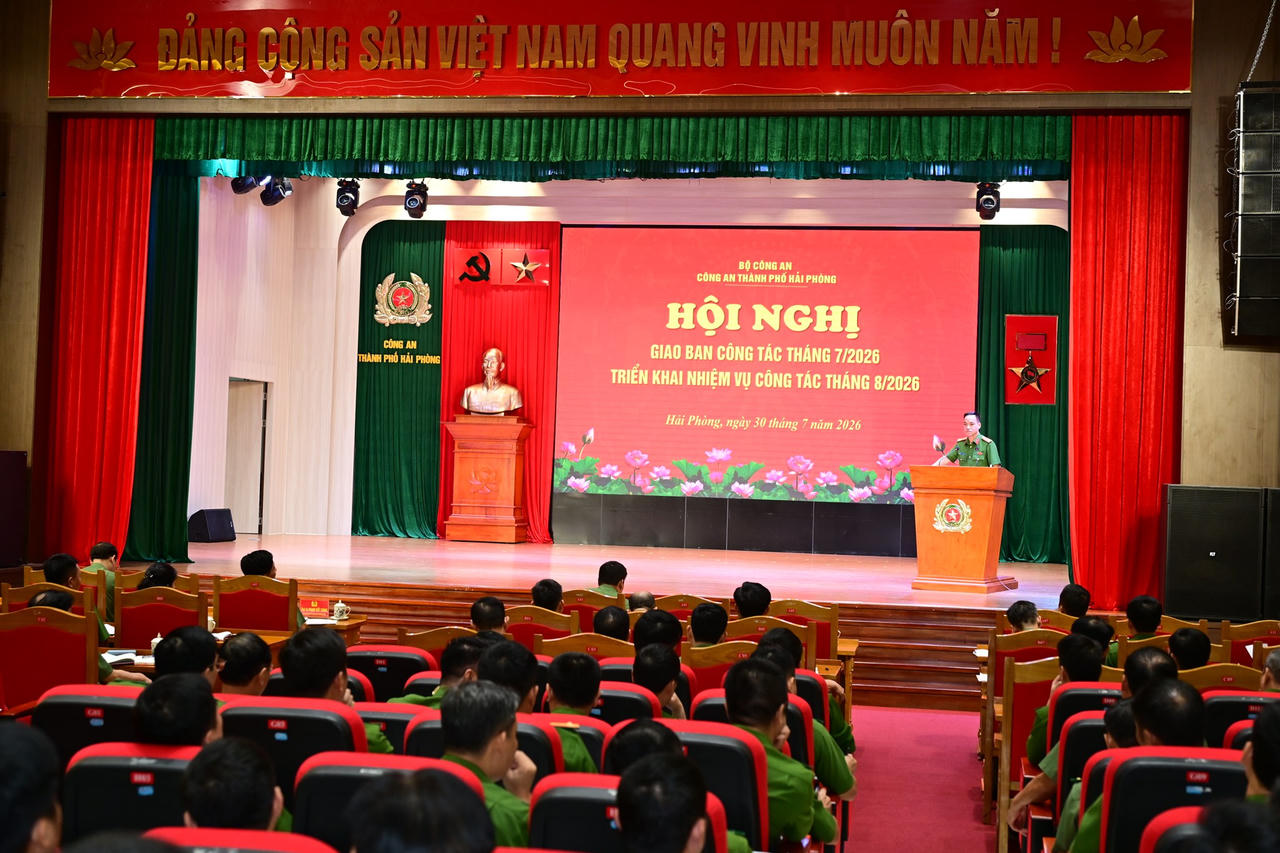Công an Hải Phòng chủ động nhận diện, giải quyết kịp thời các vấn đề an ninh, trật tự