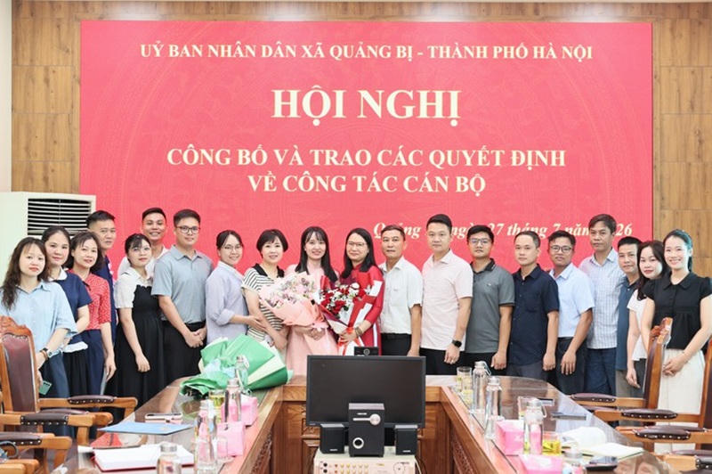 Xã Quảng Bị (Hà Nội): Kiện toàn lãnh đạo Ban Quản lý dự án đầu tư - hạ tầng, nâng cao hiệu quả quản lý đầu tư công