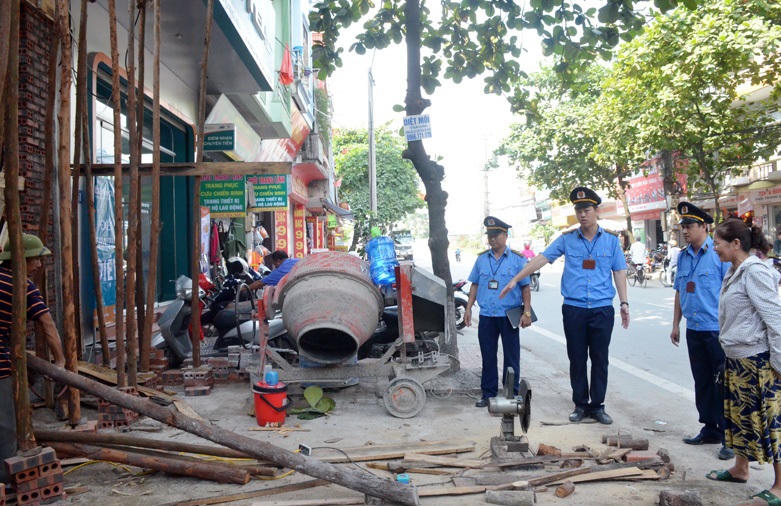Hiệu quả từ cơ chế mới trong quản lý trật tự đô thị
