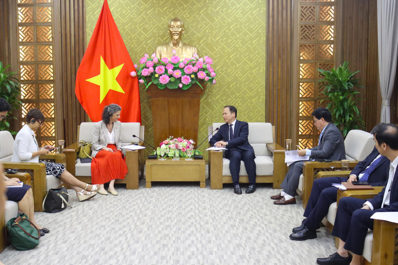 Tăng cường hợp tác với UNDP trong lĩnh vực hoàn thiện thể chế, nâng cao hiệu quả thi hành pháp luật