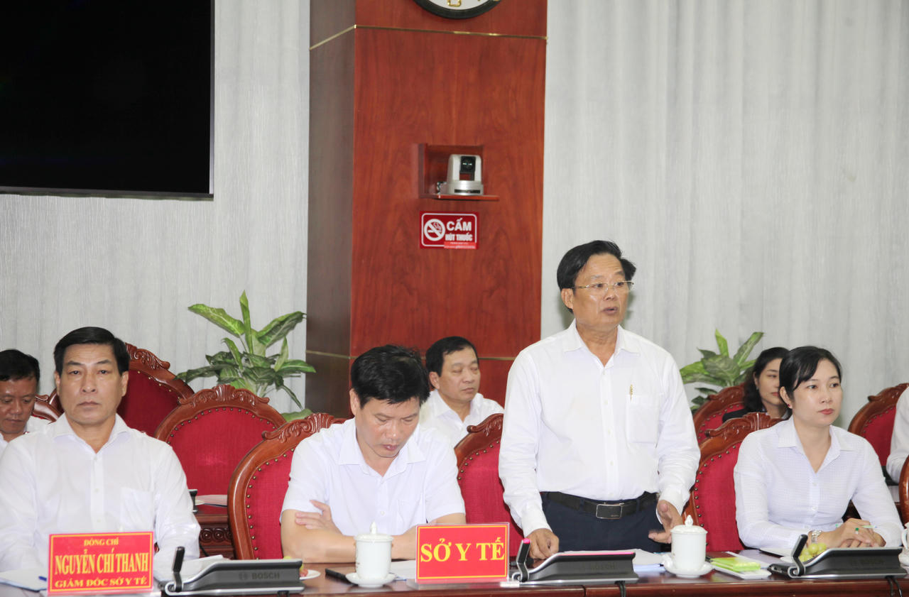 Đoàn công tác Bộ Y tế khảo sát công trình trọng điểm tại Cà Mau