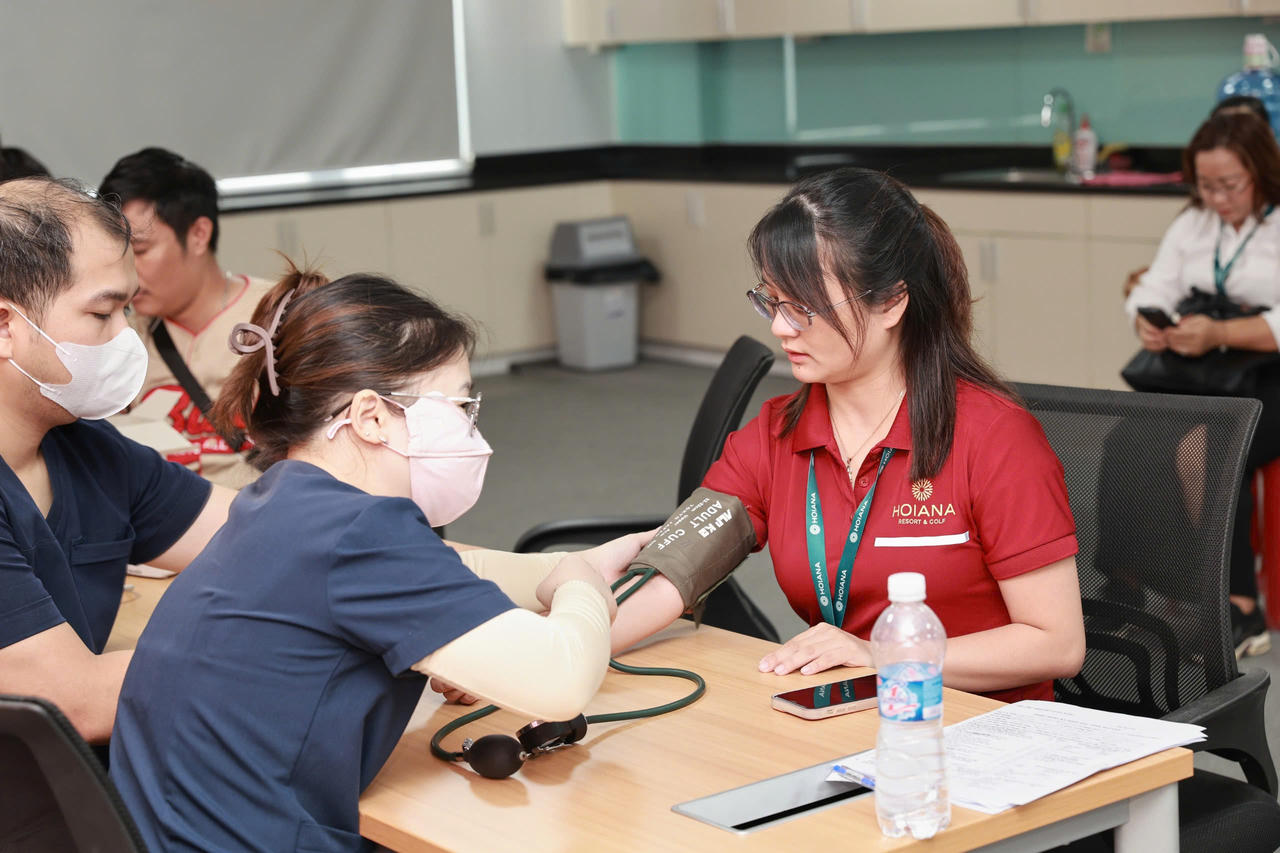 Hoạt động hiến máu được Hoiana tổ chức định kỳ nhằm lan tỏa văn hóa chia sẻ trong doanh nghiệp. 