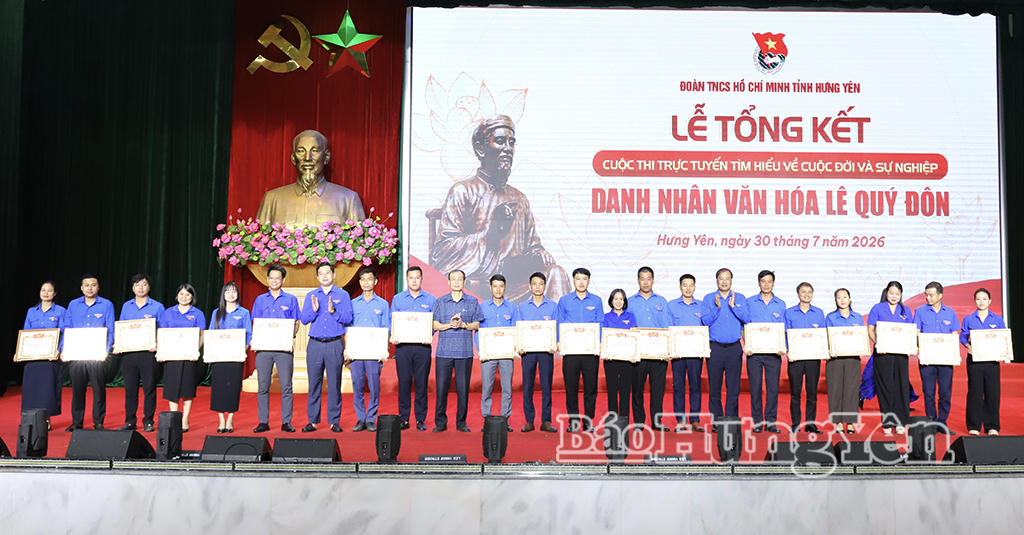 Gần 200.000 lượt người tham gia cuộc thi tìm hiểu về Danh nhân văn hóa Lê Quý Đôn