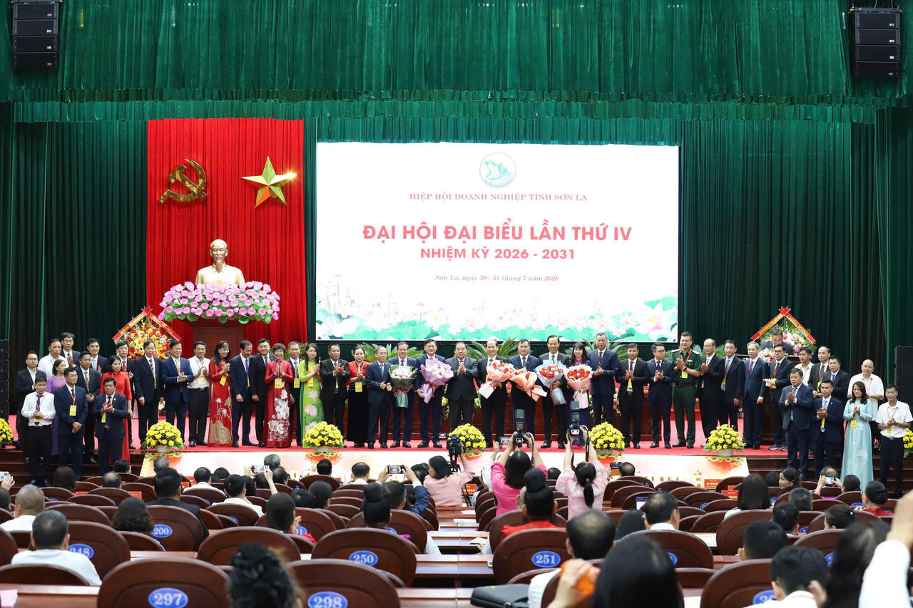 Ra mắt Ban Chấp hành Hiệp hội Doanh nghiệp tỉnh Sơn La khóa IV, nhiệm kỳ 2026-2031.