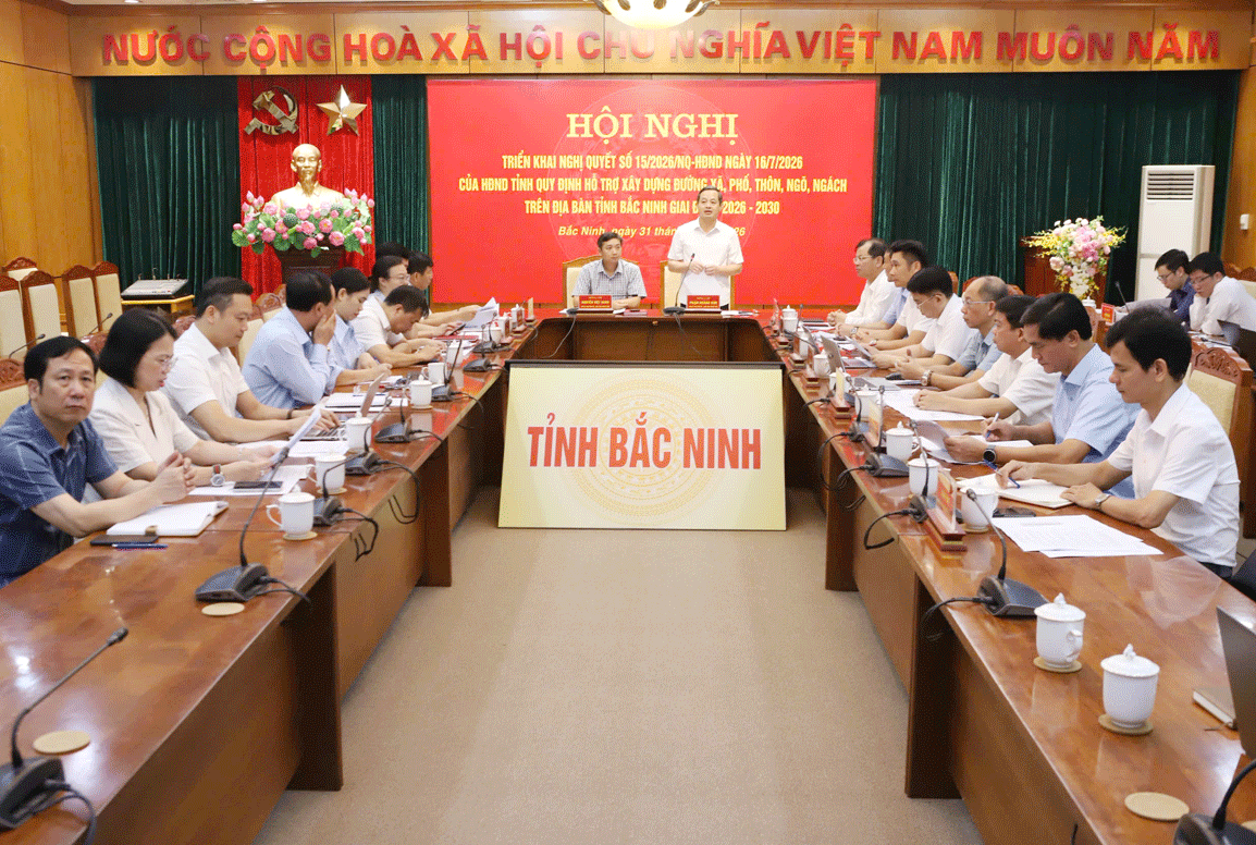 Bắc Ninh hỗ trợ hơn 8.880 tỷ đồng nâng cấp 4.184 km đường giao thông cơ sở