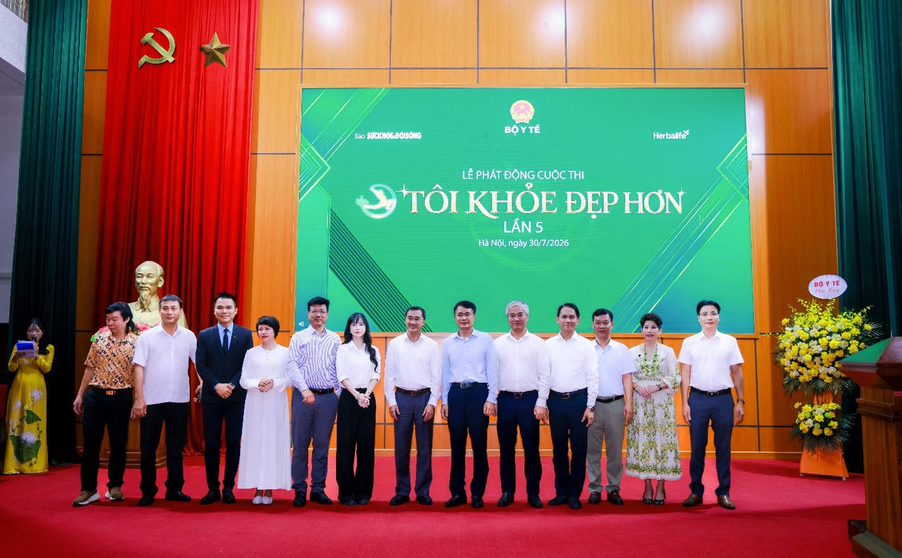Lễ Phát Động "Tôi Khỏe Đẹp Hơn" lần thứ 5 diễn ra tại Hà Nội.
