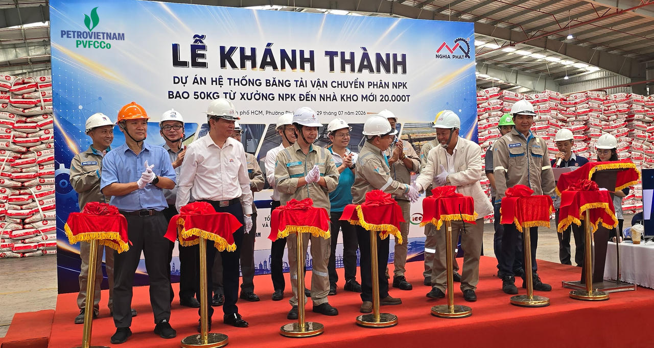 Nghi thức lễ khánh thành.