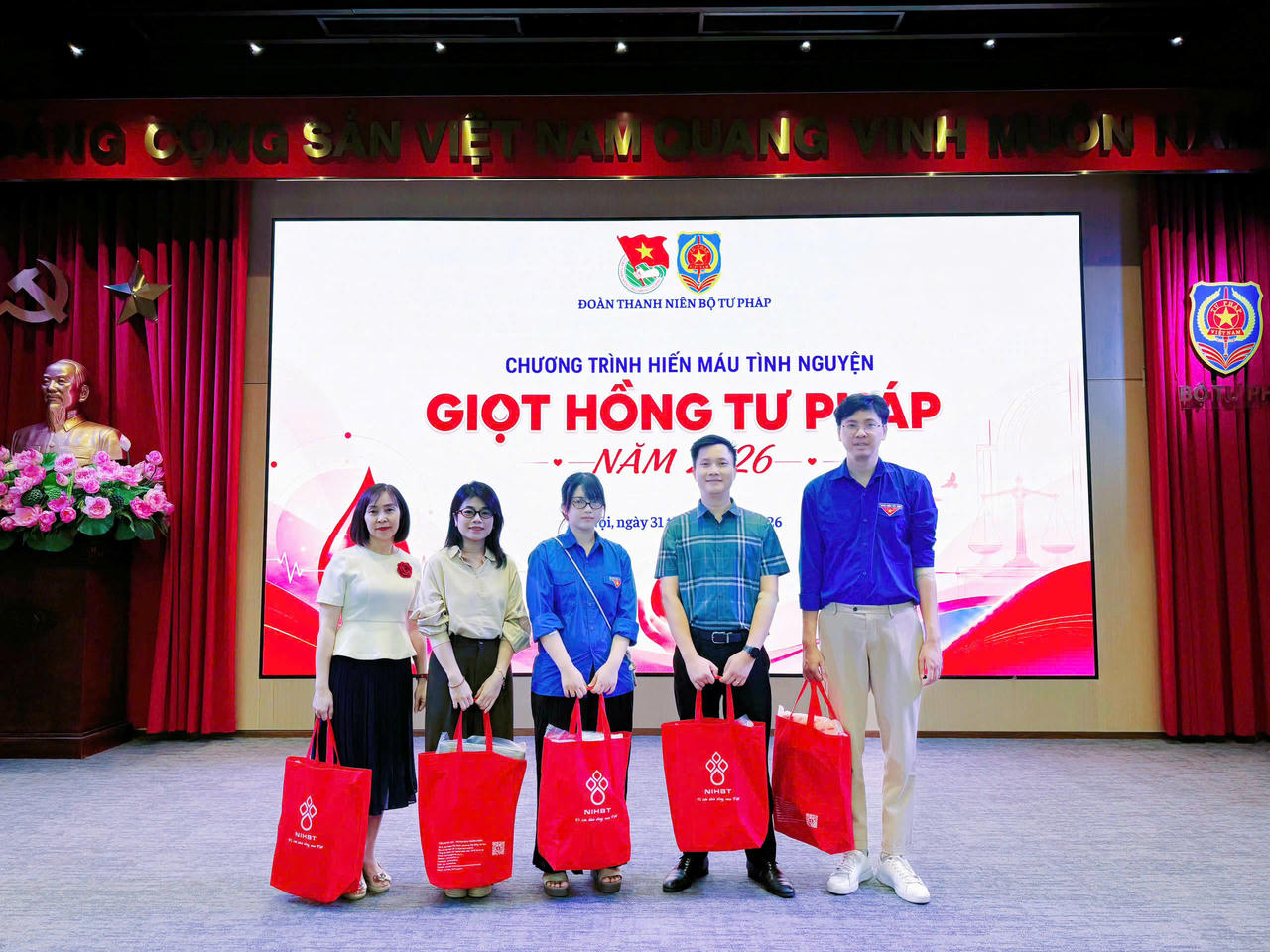 Chương trình “Giọt hồng Tư pháp” năm 2026: Lan tỏa tinh thần nhân ái, sẻ chia vì cộng đồng
