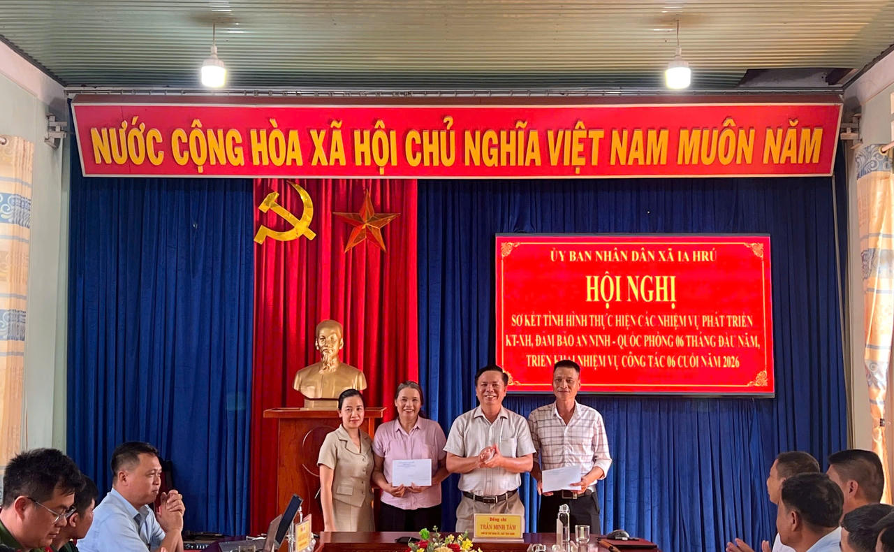 Gia Lai: Xã miền núi Ia Hrú thu ngân sách vượt xa kế hoạch năm