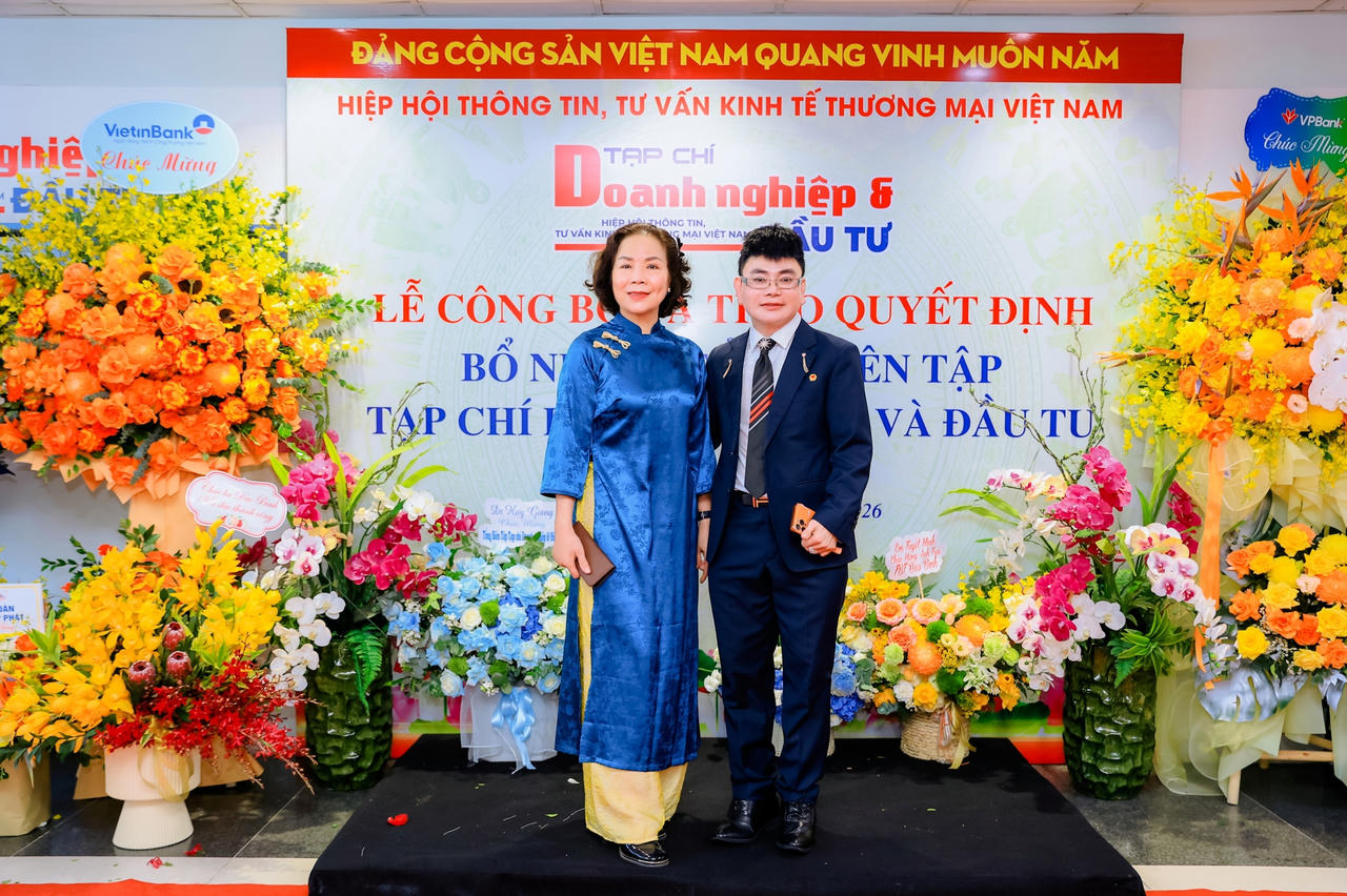 Nhà báo Đào Bình được bổ nhiệm giữ chức Tổng Biên tập Tạp chí Doanh nghiệp và Đầu tư