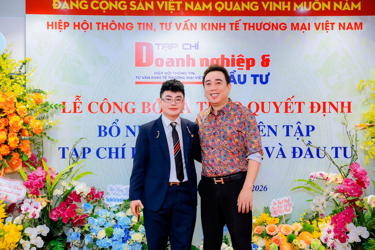 Nhà báo Đào Bình được bổ nhiệm giữ chức Tổng Biên tập Tạp chí Doanh nghiệp và Đầu tư