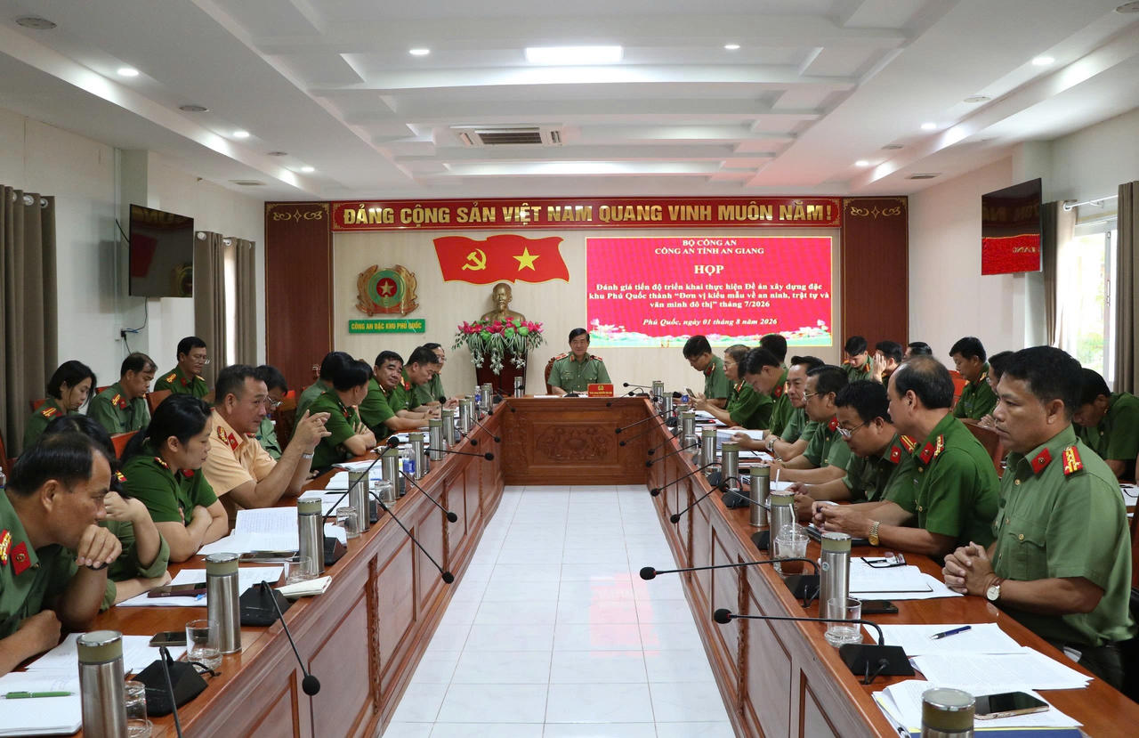 Phú Quốc hoàn thành gần 86% tiêu chí xây dựng “Đơn vị kiểu mẫu về an ninh, trật tự và văn minh đô thị”