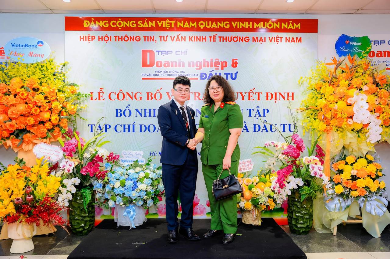 Nhà báo Đào Bình được bổ nhiệm giữ chức Tổng Biên tập Tạp chí Doanh nghiệp và Đầu tư
