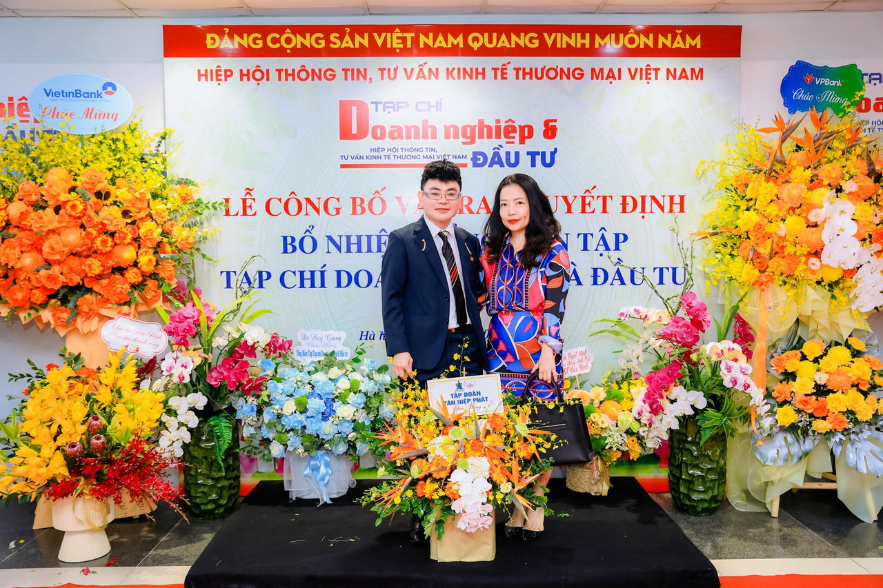Nhà báo Đào Bình được bổ nhiệm giữ chức Tổng Biên tập Tạp chí Doanh nghiệp và Đầu tư