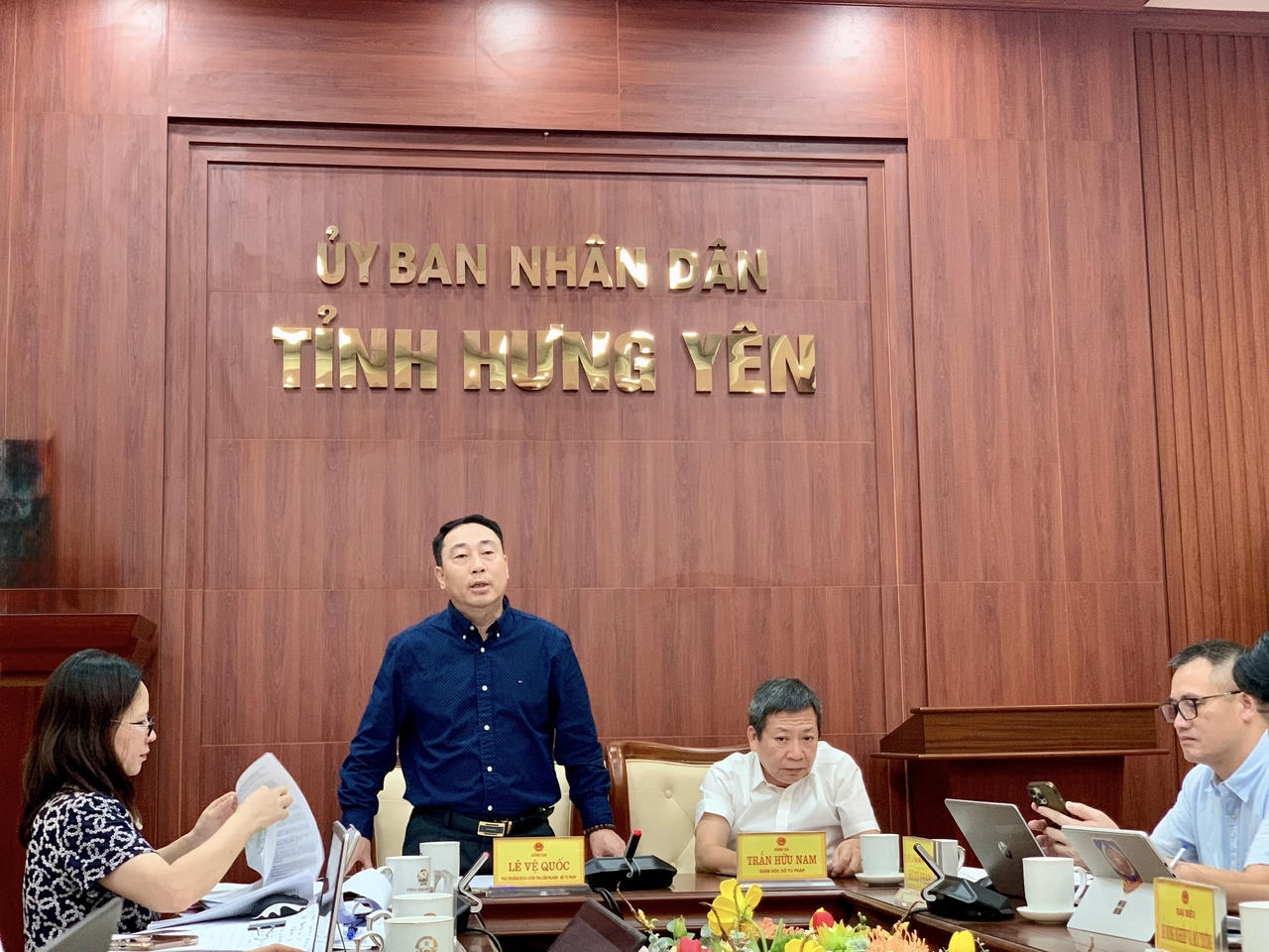 Đoàn kiểm tra của Bộ Tư pháp làm việc tại Hưng Yên về công tác đăng ký biện pháp bảo đảm và bồi thường nhà nước