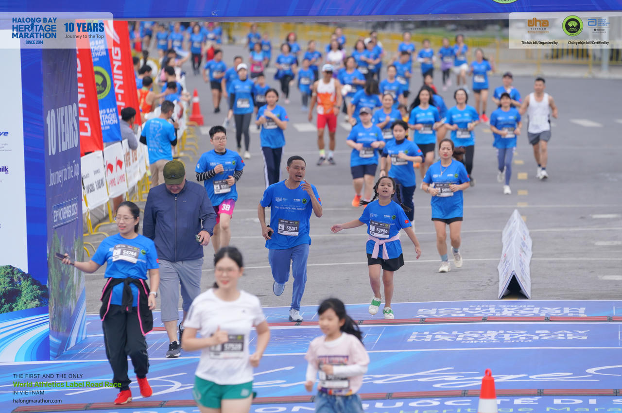 Khoảng 18.000 VĐV tham gia Giải Marathon Quốc tế Di sản Hạ Long 2026