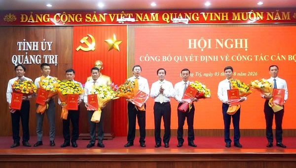 Quảng Trị kiện toàn các Ban Quản lý dự án; điều động, bổ nhiệm 8 cán bộ chủ chốt