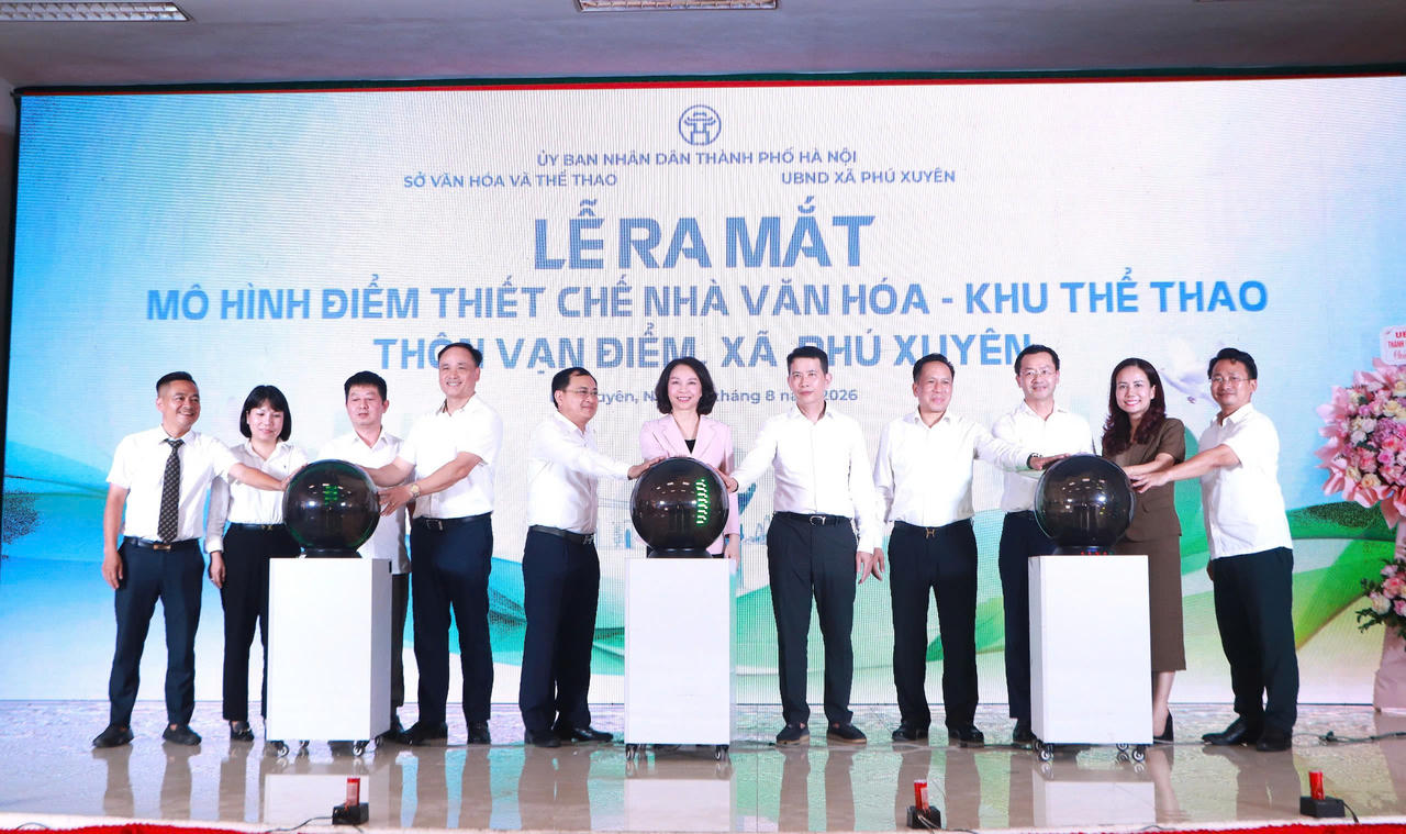 Hà Nội: Ra mắt mô hình thí điểm tổ chức hoạt động tại thiết chế văn hóa cơ sở
