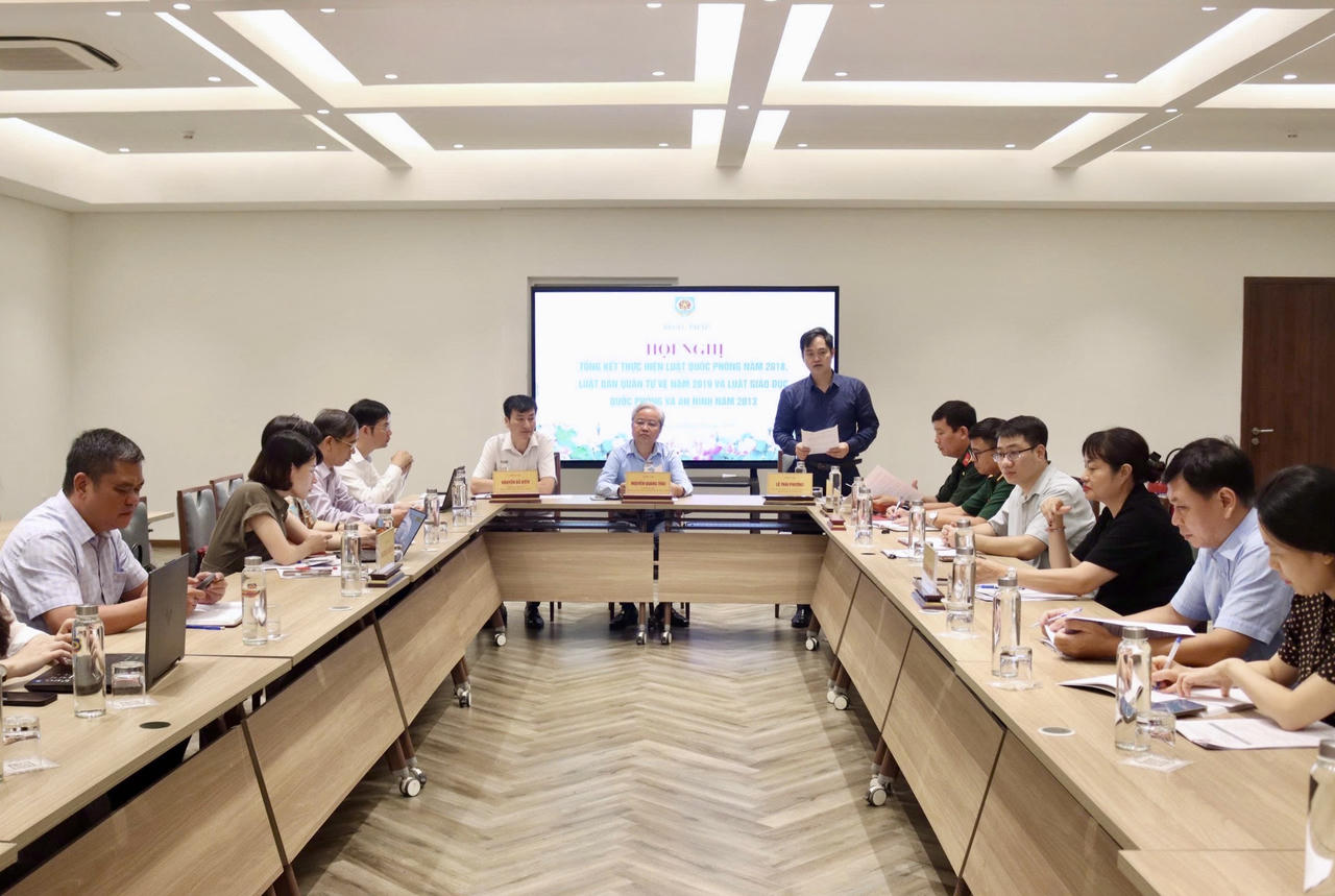 Phát huy vai trò của Bộ Tư pháp trong hoàn thiện pháp luật về quốc phòng, an ninh