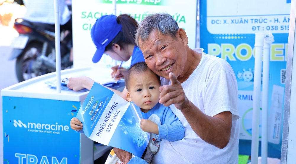 Meracine trong chuỗi hoạt động với nhà thuốc - “Gieo mầm sức khỏe xanh”(Ảnh: Meracine cung cấp)