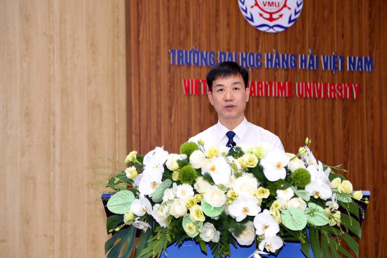 Phó Giám đốc Sở Khoa học và Công nghệ TPLê Lương Thịnh&nbsp;phát biểu tại diễn đàn. ảnh TL