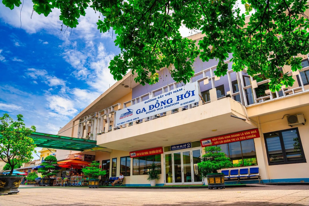 &nbsp;Ga Đồng Hới (Ảnh: Đường sắt Việt Nam)
