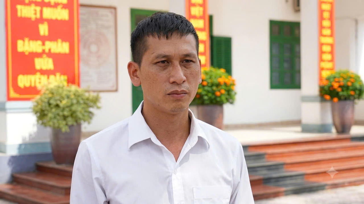 Ông Phạm Văn Vụ - Trưởng thôn Kim Tiên, xã Thư Lâm.