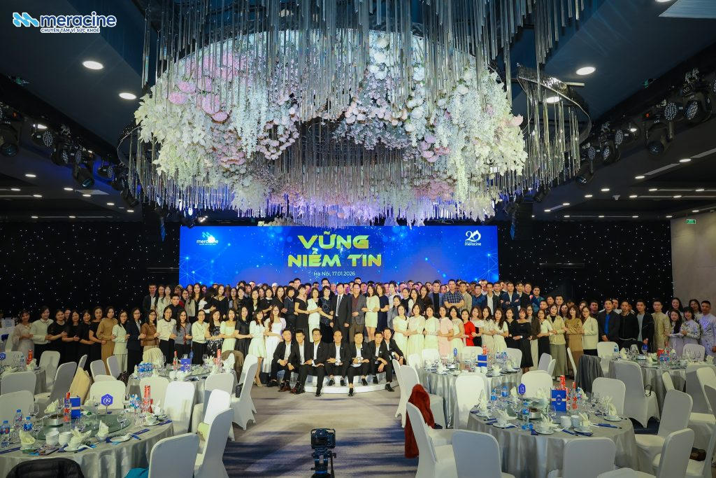 Meracine trong buổi Gala chào mừng 20 năm thành lập (Ảnh: Meracine cung cấp)