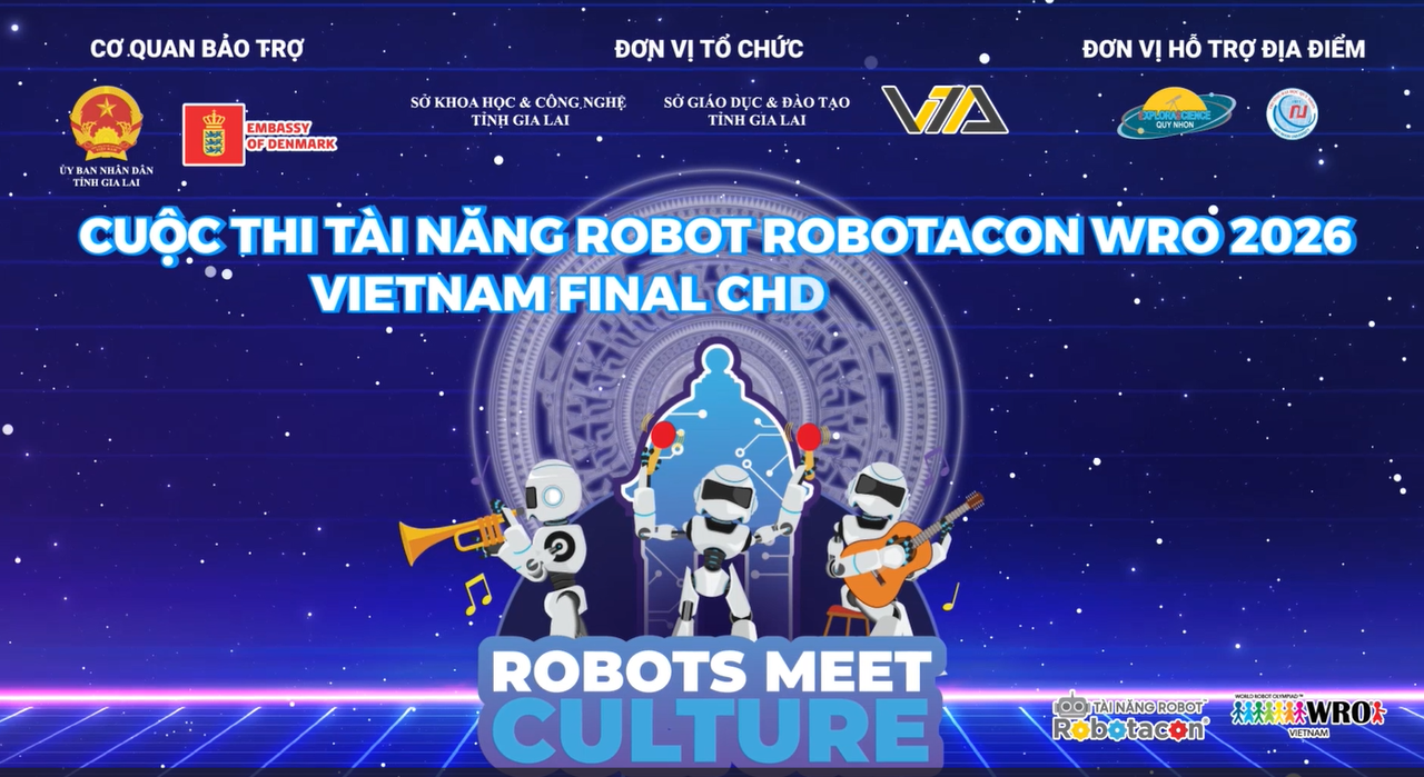  Gia Lai là địa điểm được lựa chọn để tổ chức Vòng Chung kết Toàn quốc cuộc thi tài năng ROBOTACON WRO – 2026. Ảnh: BTC.