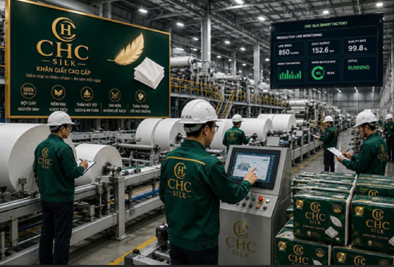 Dây chuyền công nghệ hiện đại của Tập đoàn CHC. (Ảnh: Tập đoàn CHC)