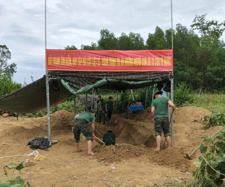 Đà Nẵng quy tập 3 hài cốt liệt sĩ nghi thuộc lực lượng đặc công