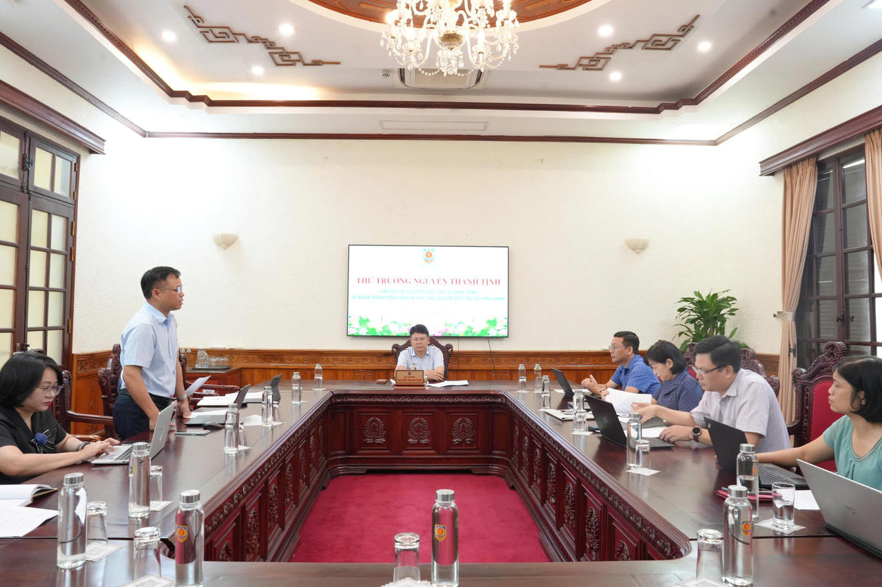 Bộ Tư pháp hướng tới nền tảng kiểm soát thủ tục hành chính thông minh