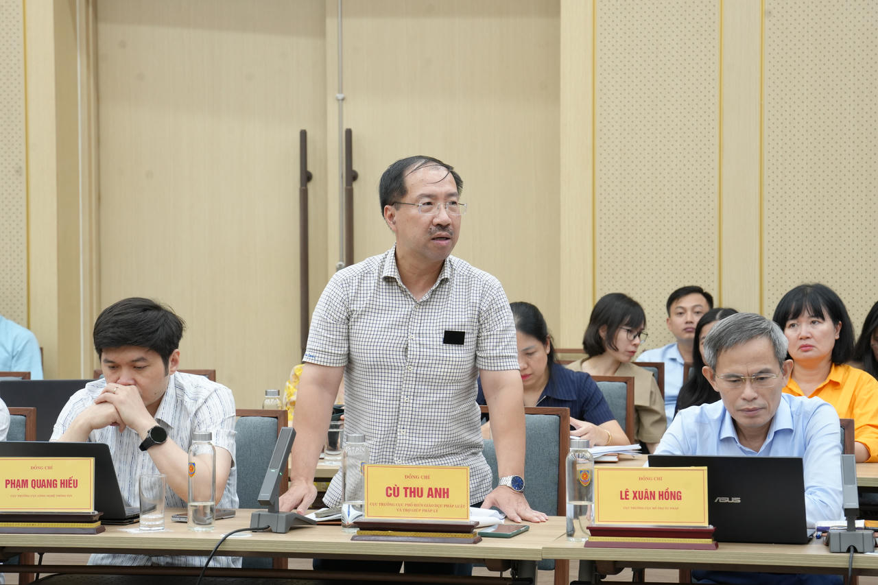 Bộ trưởng Hoàng Thanh Tùng: Tập trung cao độ hoàn thiện thể chế, bảo đảm tiến độ các dự án luật