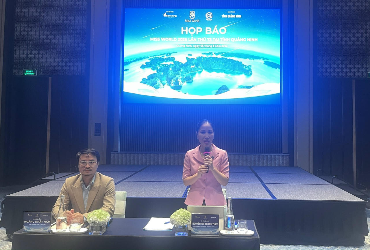 Khẩn trương chuẩn bị cho chuỗi hoạt động khai mạc Miss World 2026 tại Quảng Ninh Khẩn trương chuẩn bị cho chuỗi hoạt động khai mạc Miss World 2026 tại Quảng Ninh