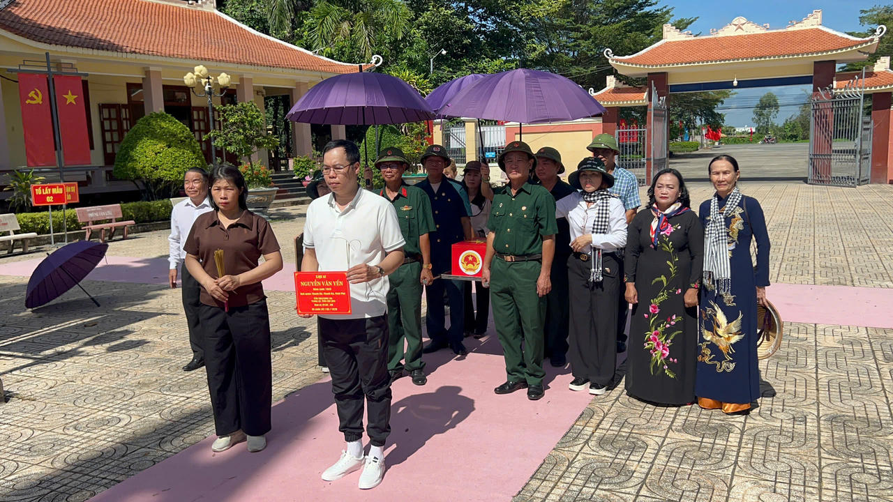 Sau 56 năm, liệt sĩ Nguyễn Văn Yến trở về đất mẹ: Hành trình tìm kiếm, vẹn tròn nghĩa tình
