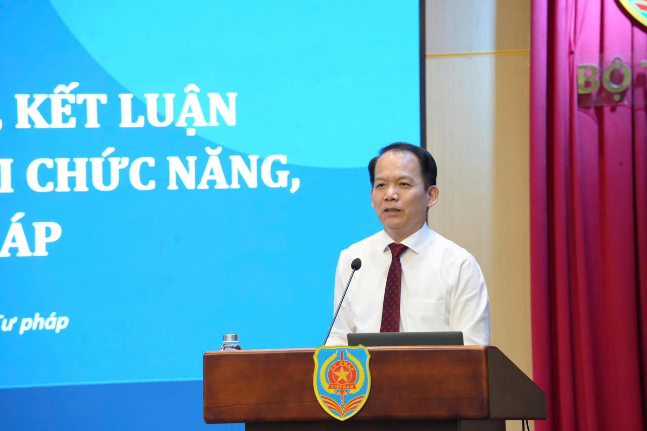 Bộ trưởng Bộ Tư pháp Hoàng Thanh Tùng quán triệt 09 văn kiện được Hội nghị Trung ương 3 khoá XIV thông qua 