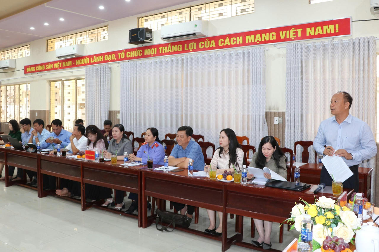 Ban Pháp chế HĐND tỉnh khảo sát công tác cải cách hành chính tại Công an tỉnh An Giang