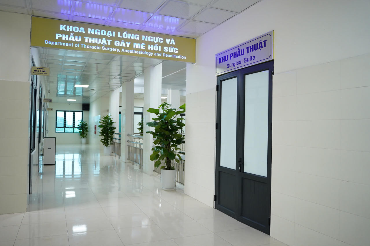 Thành lập Khoa Ngoại lồng ngực, mở rộng năng lực điều trị chuyên sâu tại Bệnh viện Phổi Nghệ An