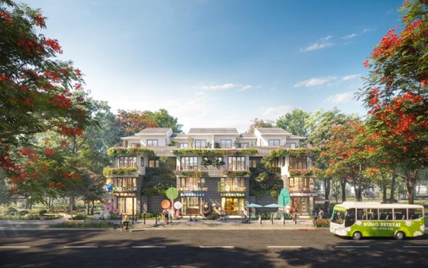 Rừng Phượng – Phân khu giáo dục toàn diện đầu tiên tại Eco Retreat. Ảnh: Phương Nguyên.
