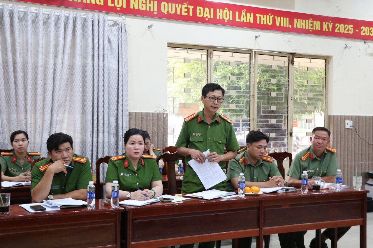 Ban Pháp chế HĐND tỉnh khảo sát công tác cải cách hành chính tại Công an tỉnh An Giang