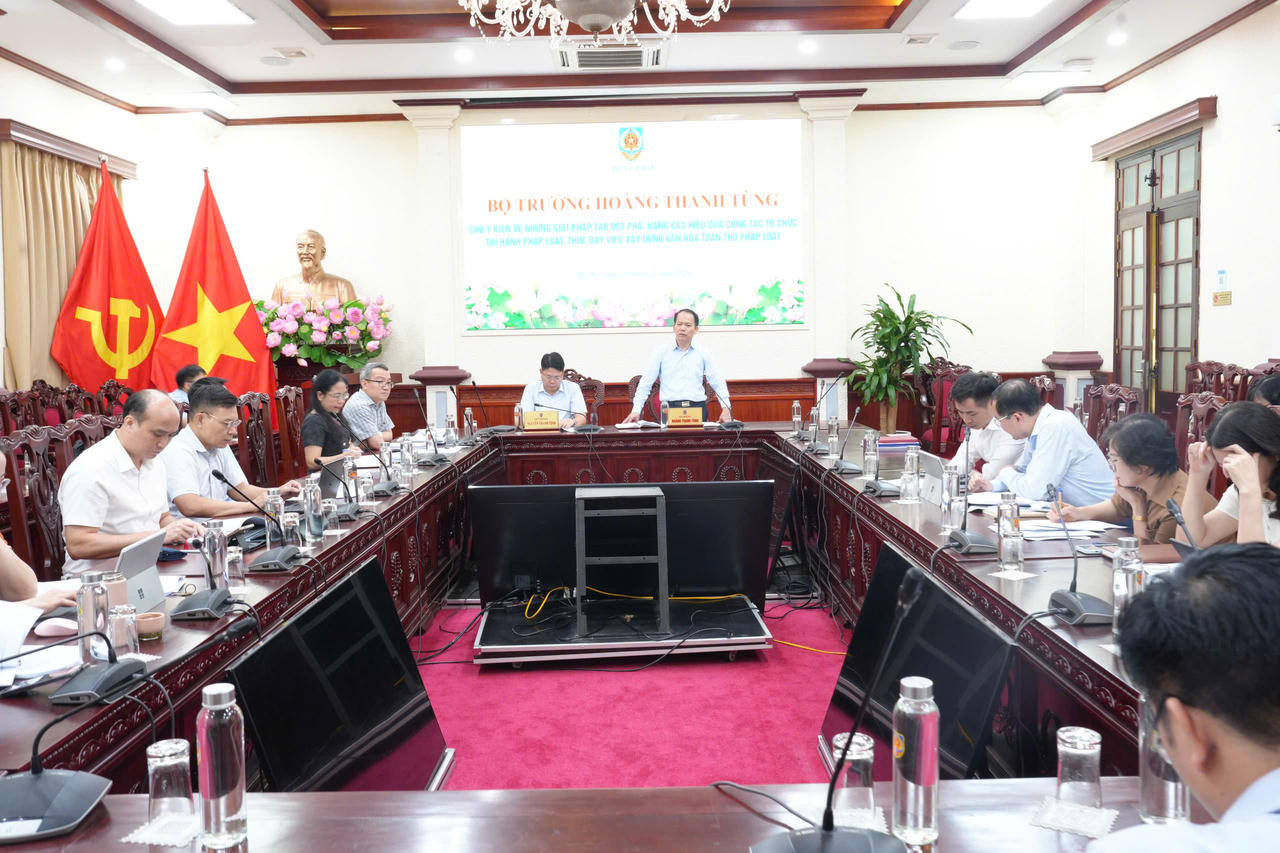 Tạo đột phá, nâng cao hiệu quả công tác tổ chức thi hành pháp luật