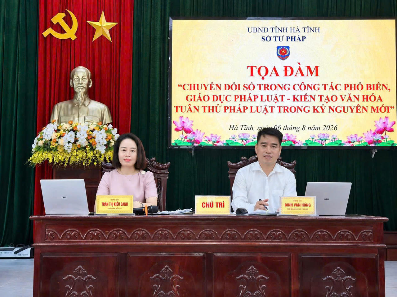 Sở Tư pháp Hà Tĩnh trao giải cuộc thi “Thuế với người dân và doanh nghiệp”