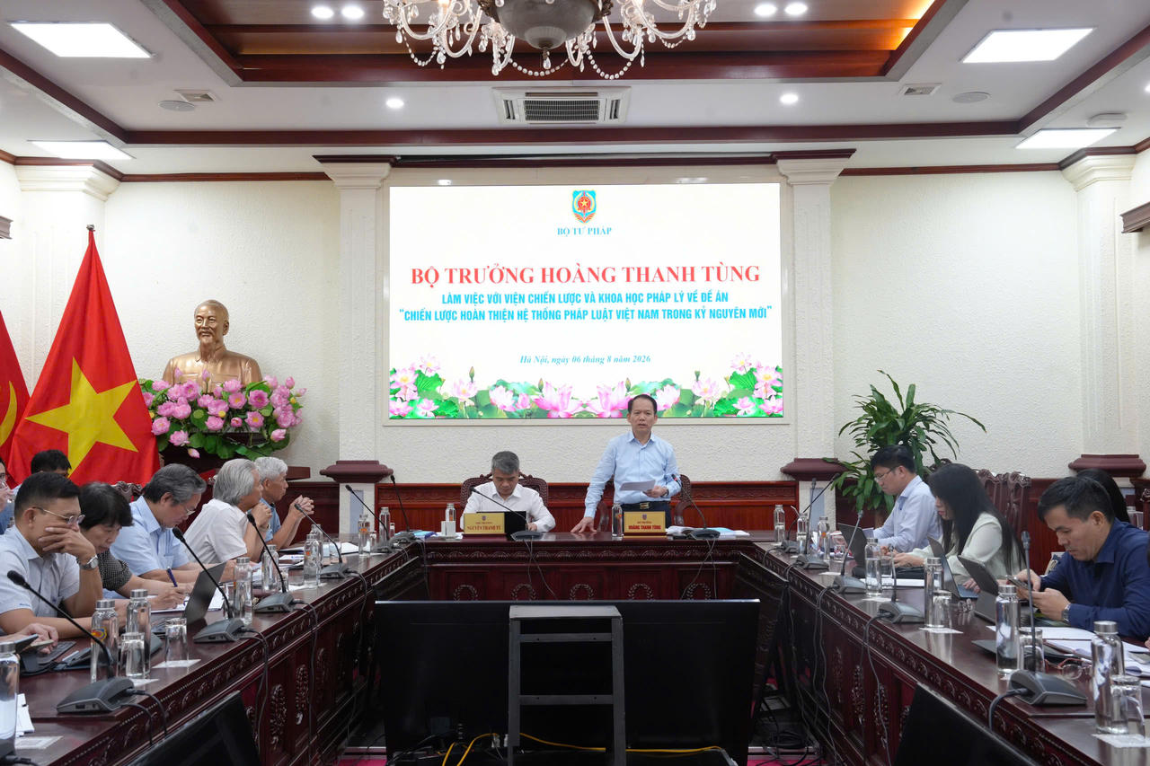 Bảo đảm Đề án “Chiến lược hoàn thiện hệ thống pháp luật Việt Nam trong kỷ nguyên mới” có tính khả thi, giá trị thực tiễn cao