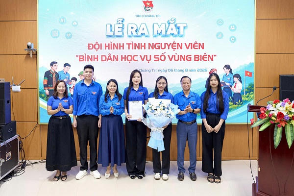 Quảng Trị thành lập đội hình tình nguyện đưa kỹ năng số đến vùng biên