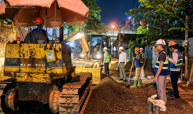 Hà Nội từng bước hoàn thiện hệ thống thoát nước theo quy hoạch