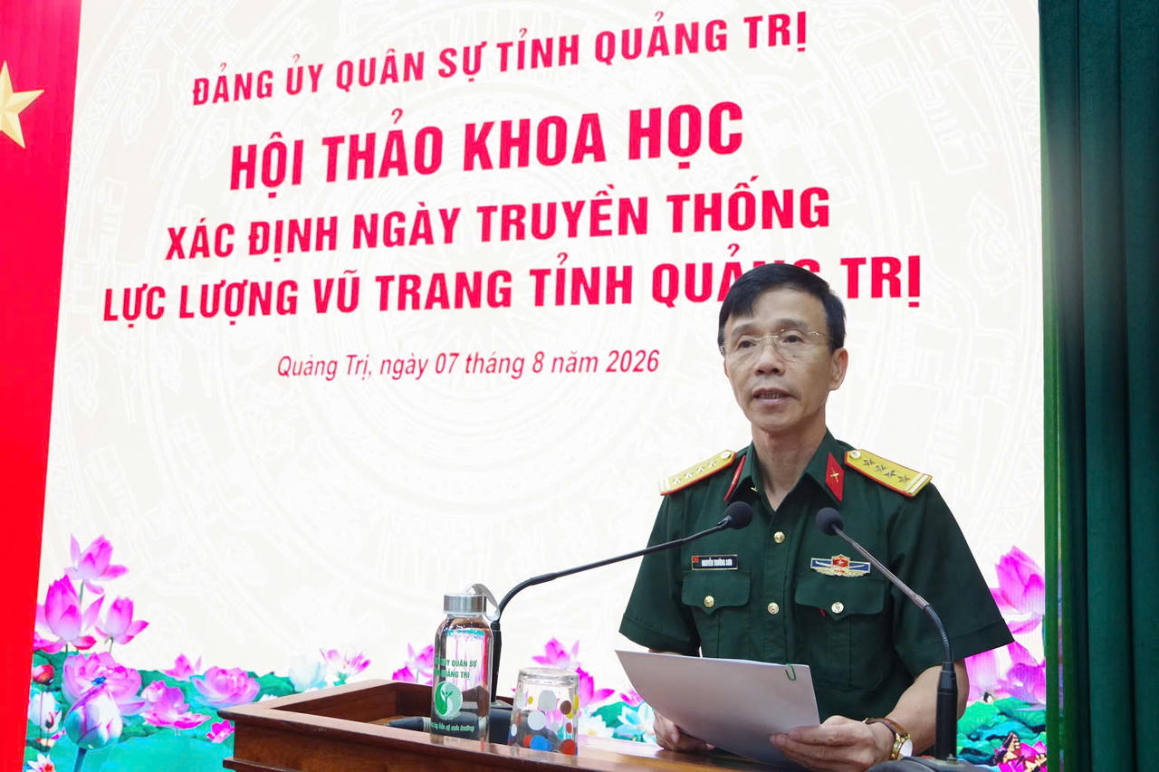 Xác định Ngày truyền thống LLVT Quảng Trị phải bảo đảm căn cứ khoa học, tính kế thừa