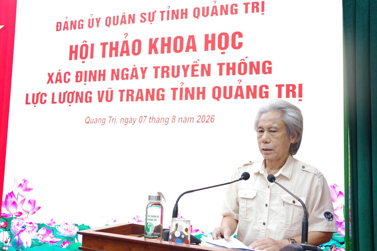 Xác định Ngày truyền thống LLVT Quảng Trị phải bảo đảm căn cứ khoa học, tính kế thừa
