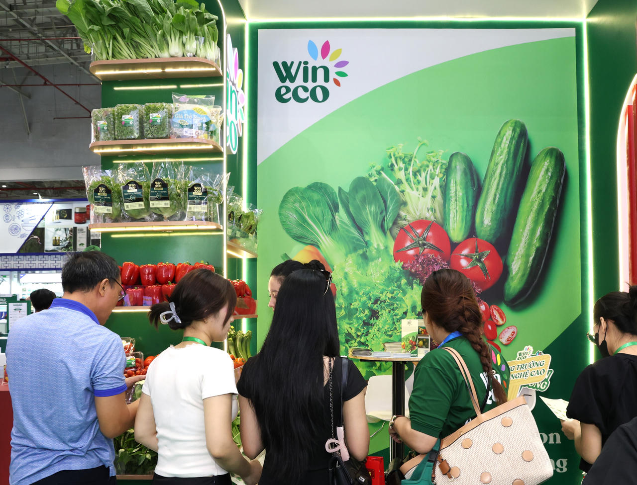 WinEco - thương hiệu rau sạch của Masan giới thiệu các dòng sản phẩm xuất khẩu chủ lực.