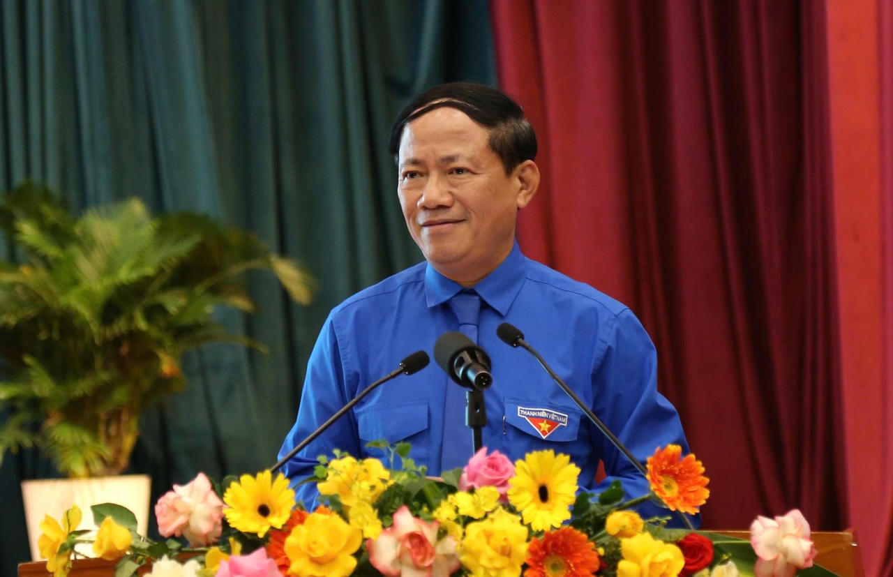 Ông Phạm Anh Tuấn - Chủ tịch UBND tỉnh Gia Lai phát biểu tại hội nghị. (Ảnh: Ngọc Minh)
